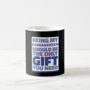 Funny Best Geschenk für Godtochter Kaffeetasse