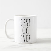 Funny Best Gg Ever Great Grandma Kaffeetasse (Links)