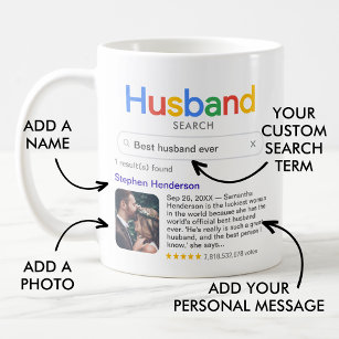 Funny Best Husband je Suchergebnisse mit Foto Kaffeetasse