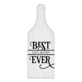 Funny Best Job Title Food Burner je Schneidebrett (Vorderseite)