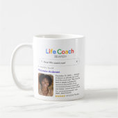 Funny Best Life Coach Ever Search Result & Photo Kaffeetasse (Links)