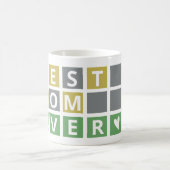 Funny Best Mama Ever - Wordle Mama Kaffeetasse (Mittel)