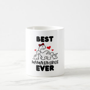 Funny Best Mamasaurus Ever Klassische Tasse