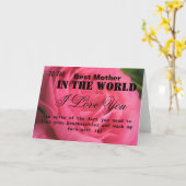 Funny Best Mutter Karte (Gelbe Blume)