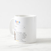 Funny Best Nana Ever Search Results With Photo Kaffeetasse (Vorderseite Links)