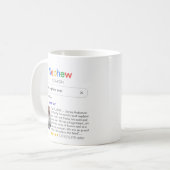 Funny Best Nephew je Search Ergebnis mit Foto Kaffeetasse (Vorderseite Links)