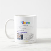 Funny Best Niece je Search Ergebnis mit Foto Kaffeetasse (Links)