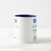 Funny Best Office Manager Tasse (Zentrum)