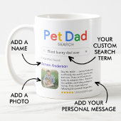 Funny Best Pet Vater je Suchergebnis mit Foto Kaffeetasse