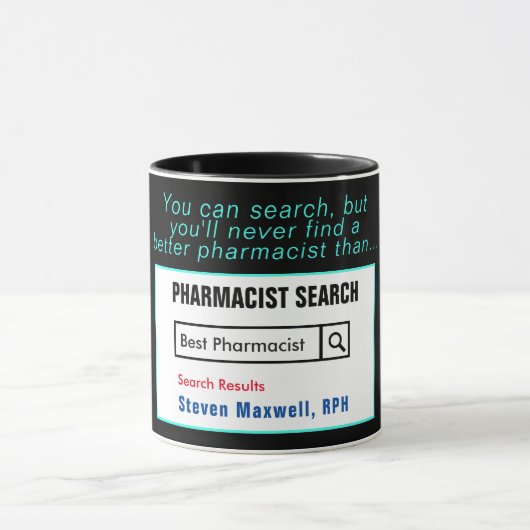 Funny Best Pharmaceutical Gift Tasse (Zentrum)