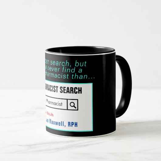 Funny Best Pharmaceutical Gift Tasse (VorderseiteRechts)