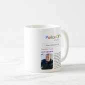 Funny Best Polizist je Suchergebnisse & Foto Kaffeetasse (VorderseiteRechts)