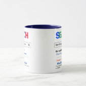 Funny Best Program Manager Tasse (Zentrum)