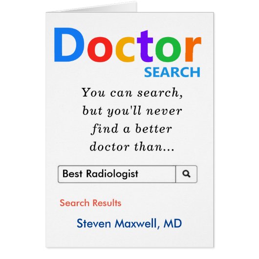 Funny Best Radiology, Radiologist Search (Vorne)