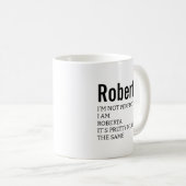 Funny Best Sarcastic Roberta Definition Geschenk Kaffeetasse (VorderseiteRechts)