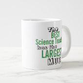 Funny Best SCIENCE LEHRER Große Tasse Lehrangebot (Vorderseite Rechts)