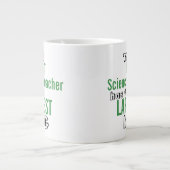 Funny Best SCIENCE LEHRER Große Tasse Lehrangebot (Vorderseite)