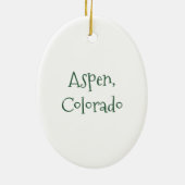 Funny Best Snowboard Trip Ever! Broken Ankle Cast Keramik Ornament (Hinten)