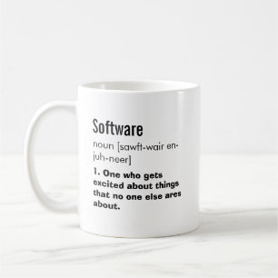Funny Best Software Engineer ﻿Definition Gift Kaffeetasse