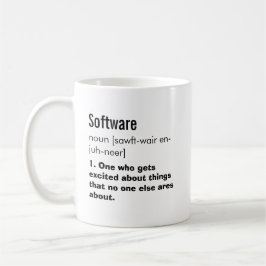 Funny Best Software Engineer - Design-Geschenk Kaffeetasse