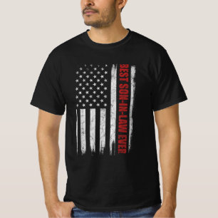 Funny Best Son In-Law-Fahne je US-amerikanische Fl T-Shirt