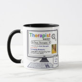 Funny Best Therapist Search Ergebnis mit Foto Tasse (Links)