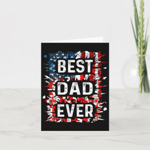 Funny Best Vater Ever Fathers Day Karte