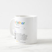 Funny bester Pate je Suchergebnis mit Foto Kaffeetasse (Vorderseite Links)