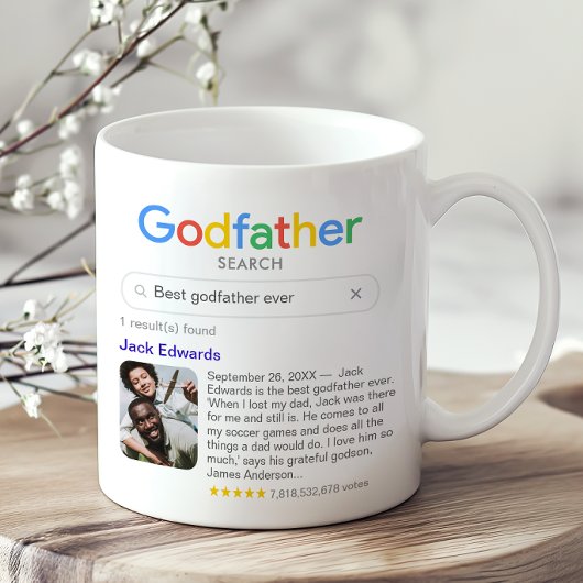 Funny bester Pate je Suchergebnis mit Foto Kaffeetasse