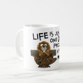 Funny Besy Beaver für Ihm oder ihren Geschenkteer  Kaffeetasse (Vorderseite Links)