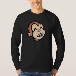 Funny Betrunken Monkey Dead Betrunkener Affe Xx Dr T-Shirt