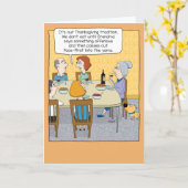 Funny Betrunken Oma Erntedank Karte (Gelbe Blume)