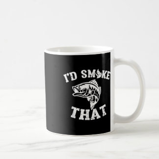 Funny beunruhigt Id rauchen, dass Fisch Filet Barb Kaffeetasse