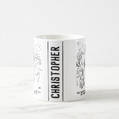 Funny Bible Study oder Biblical Story of Noah's Ar Kaffeetasse (Mittel)