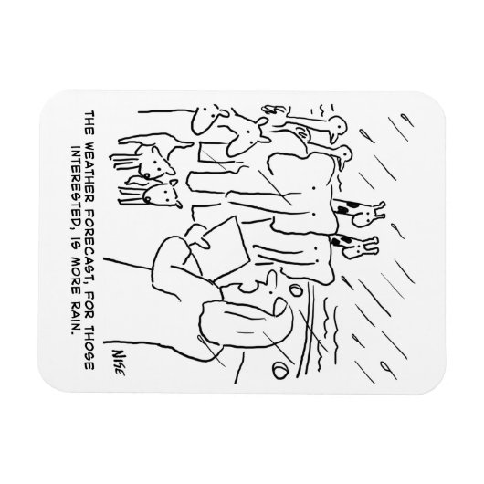 Funny Bible Study oder Biblical Story of Noah's Ar Magnet (Horizontal)