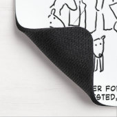 Funny Bible Study oder Biblical Story of Noah's Ar Mousepad (Ecke)