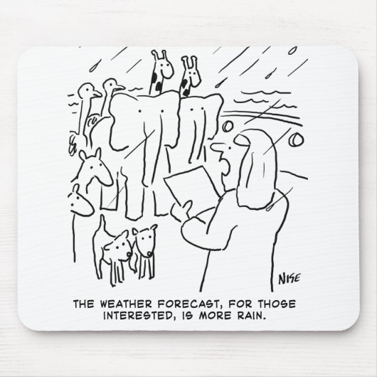 Funny Bible Study oder Biblical Story of Noah's Ar Mousepad (Vorne)