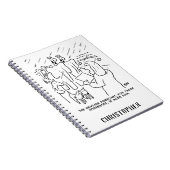 Funny Bible Study oder Biblical Story of Noah's Ar Notizblock (Rechte Seite)