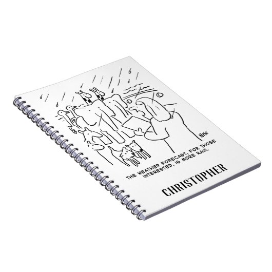 Funny Bible Study oder Biblical Story of Noah's Ar Notizblock (Rechte Seite)