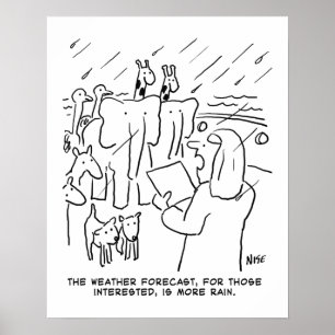 Funny Bible Study oder Biblical Story of Noah's Ar Poster
