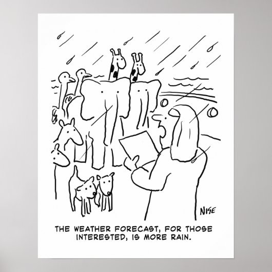 Funny Bible Study oder Biblical Story of Noah's Ar Poster (Vorne)