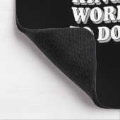 Funny Bible Verse Christian We Got Kingdom Work To Mousepad (Ecke)