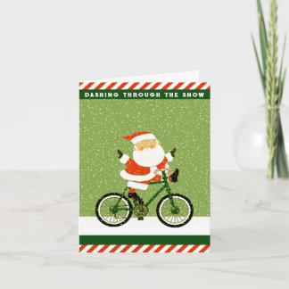 Funny Bicycle Weihnachten