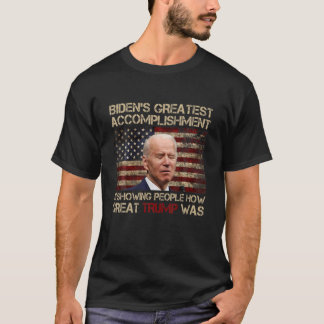 Funny Biden Beste Leistung T-Shirt