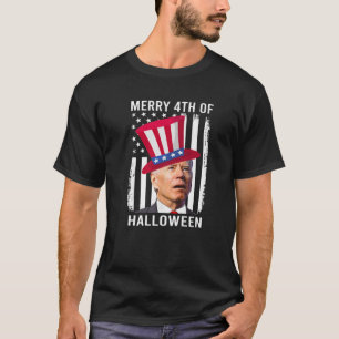 Funny Biden Frory 4. Juli Halloween T-Shirt