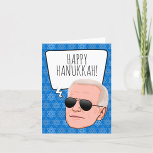Funny Biden Hanukkah Karte
