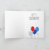 Funny Biden Harris Birthday Card Karte (Innenseite)