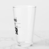 Funny Bierangebot Glas (Links)