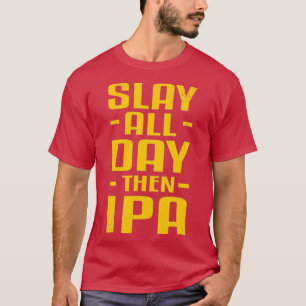 Funny Bierbrauer Bierbraut legen dann den ganzen T T-Shirt