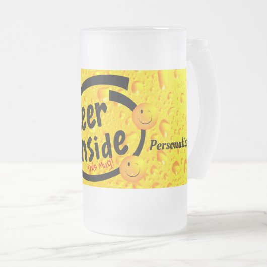 Funny - Biere in dieser Tasse Design (VorderseiteRechts)